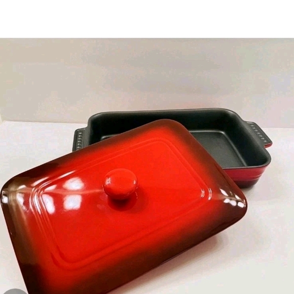 Parini Red Rectangle Baker - Picture 4 of 5